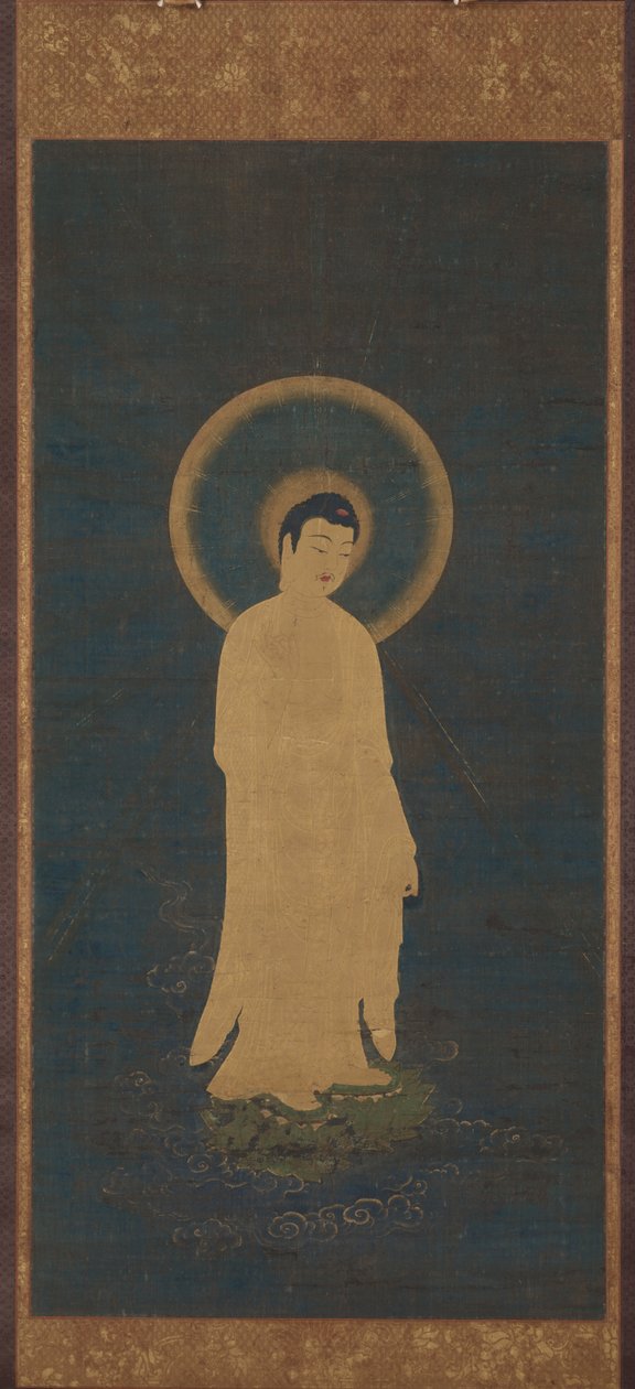 Amida Buddha'nın Karşılama İnişi (Raigō) by Unknown artist