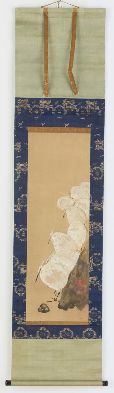 beyaz balıkçıllar by Unknown artist