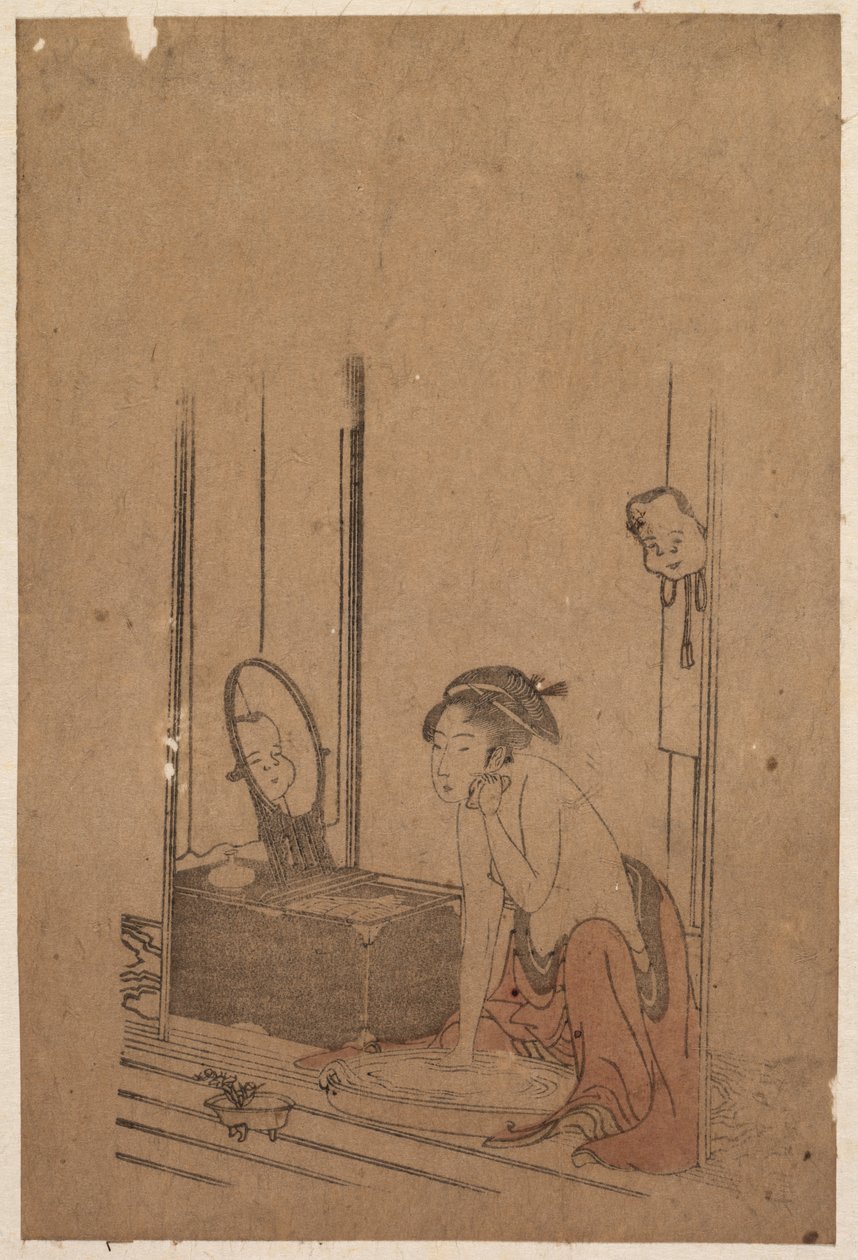 kadın banyo by Unknown artist