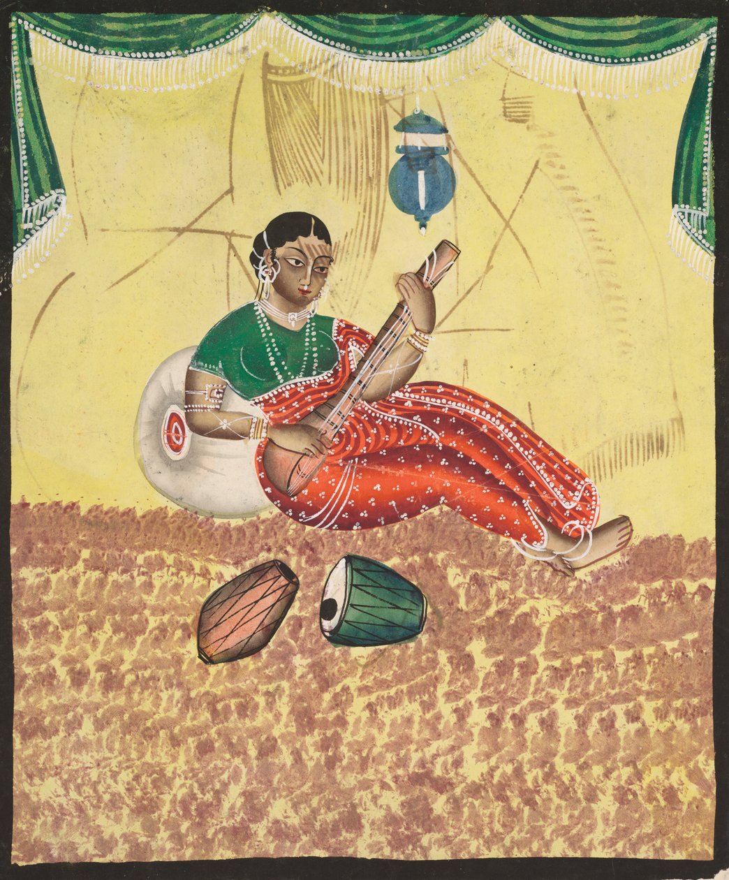Müzik Çalan Kadın (rekto) by Unknown artist