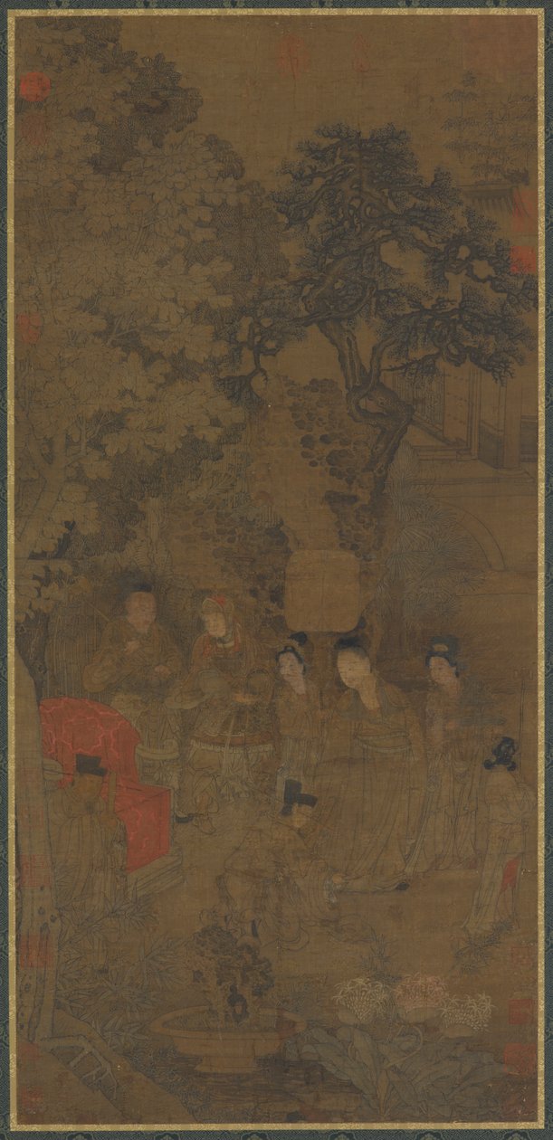 Xin Pi, İmparatorun Cüppesini Çekiyor by Unknown artist