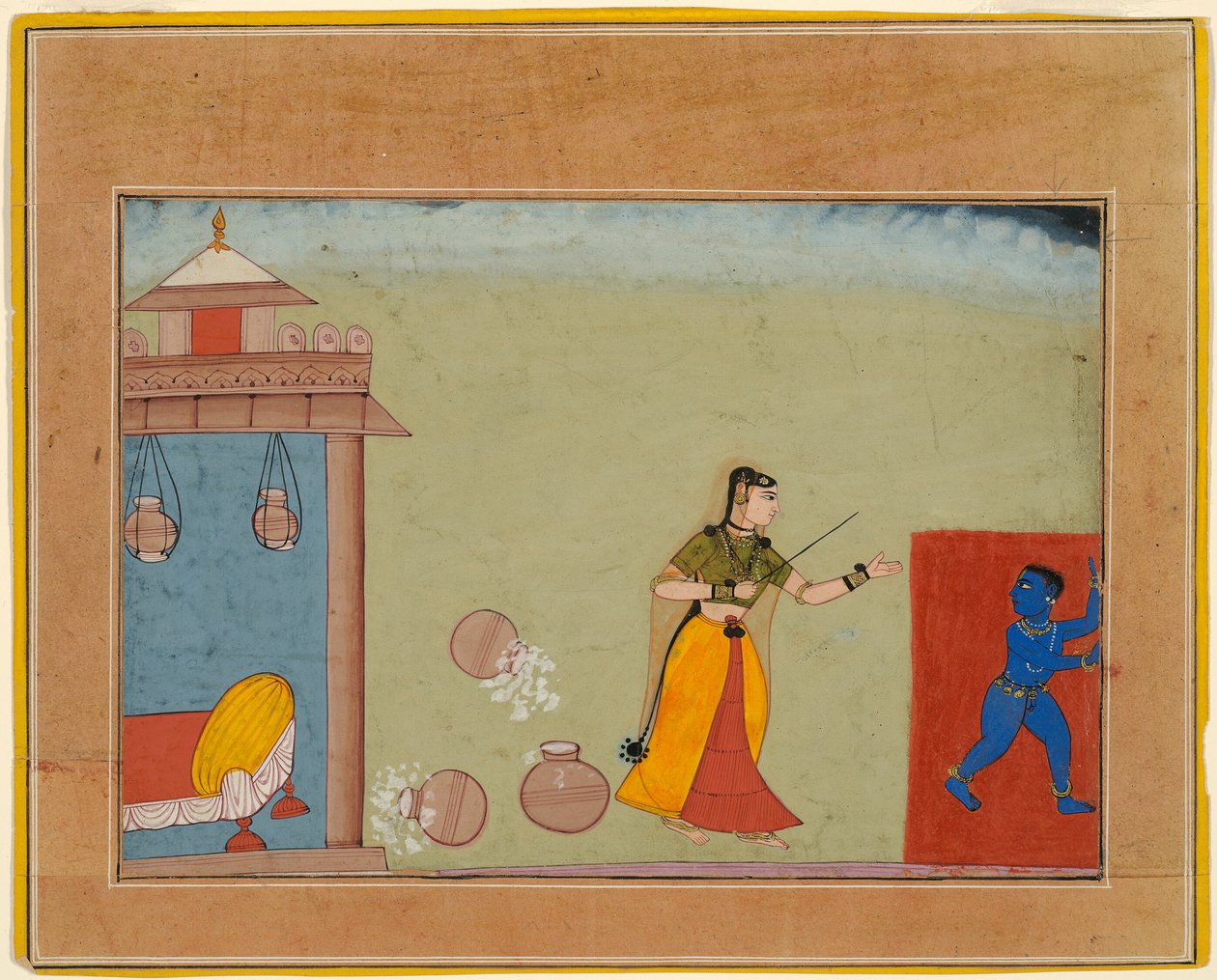 Yashoda Evlatlığı Genç Krishna