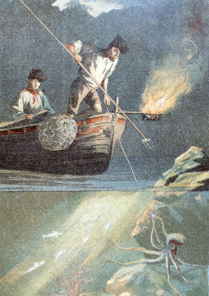 balıkçı ahtapot by Unknown artist