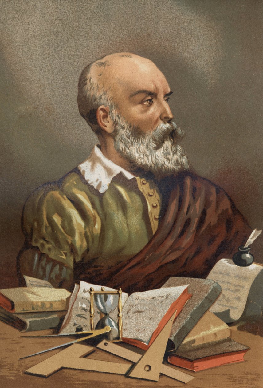 Petrus Ramus veya Pierre de La Ramee Hümanist, matematikçi ve filozof portresi (Cuts, Oise by Unknown artist