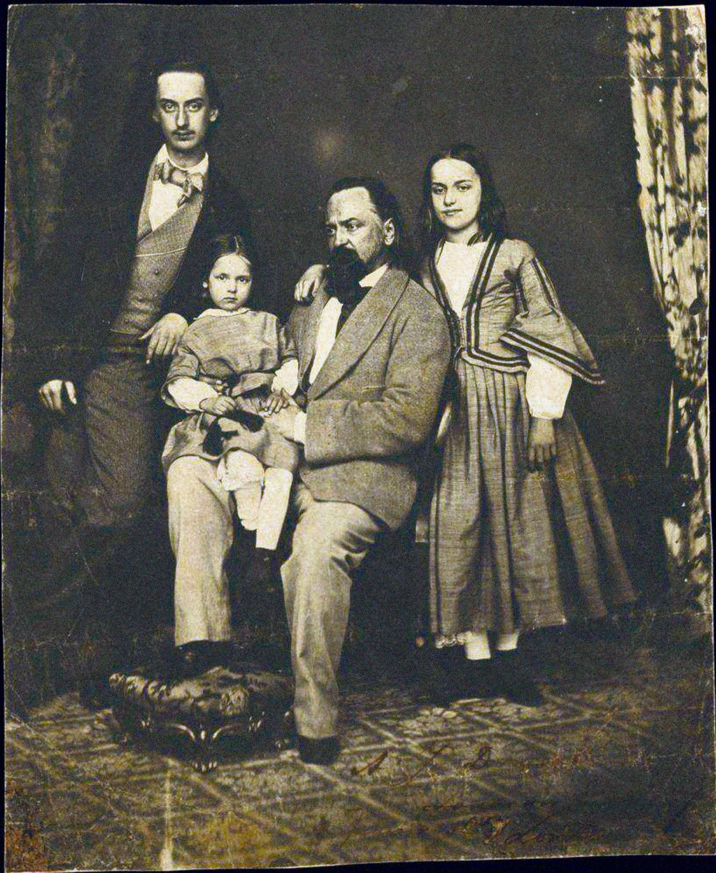 Alexandre Herzen (1812-1870) - Alexander Herzen, karısı Natalie par Anonymous