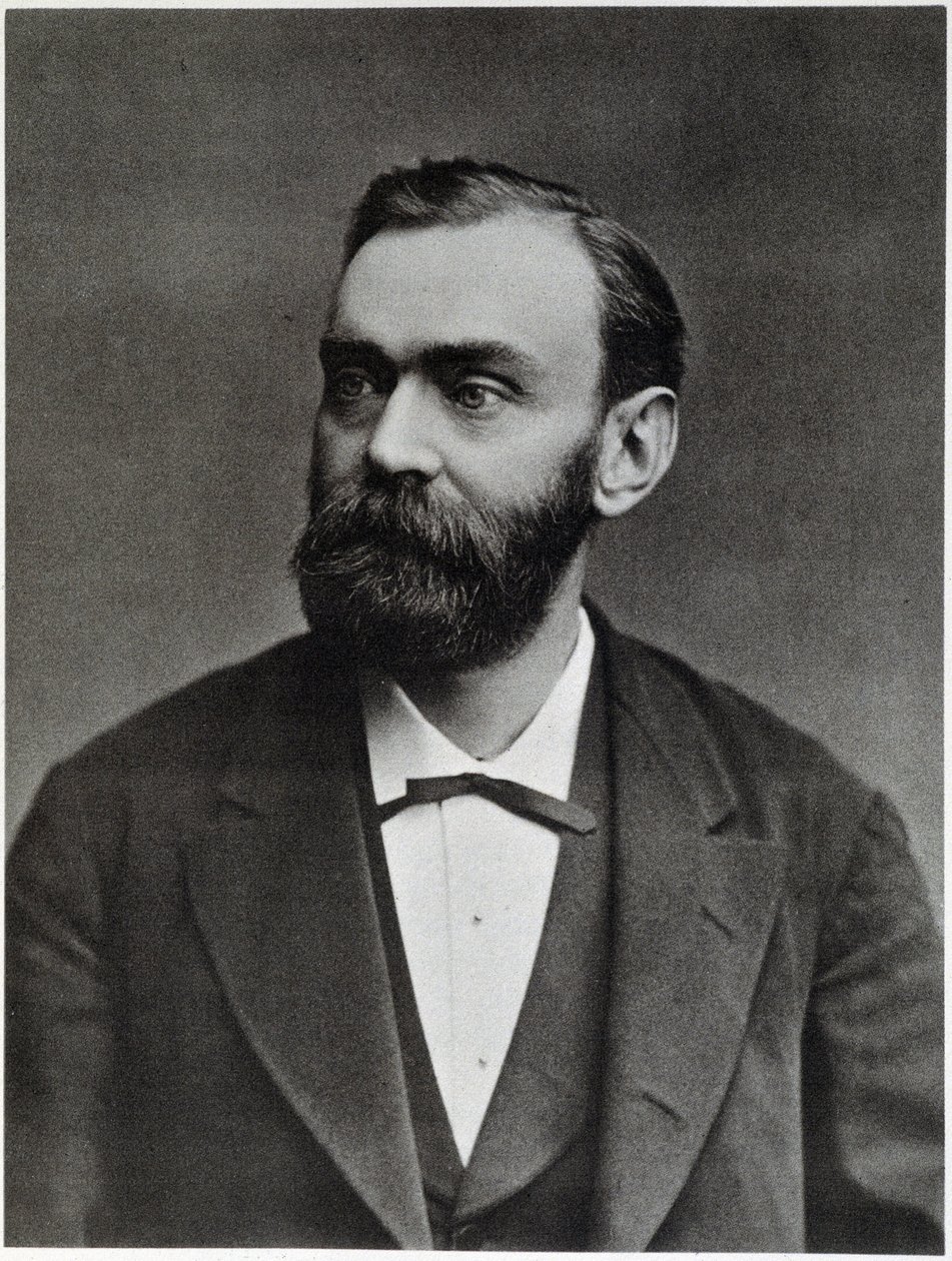 Alfred Nobel 50 yaşında - fotoğrafçılık by Unknown photographer