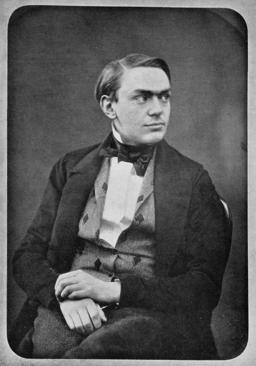 Alfred nobel otuz yaşında - fotoğrafçılık by Unknown photographer