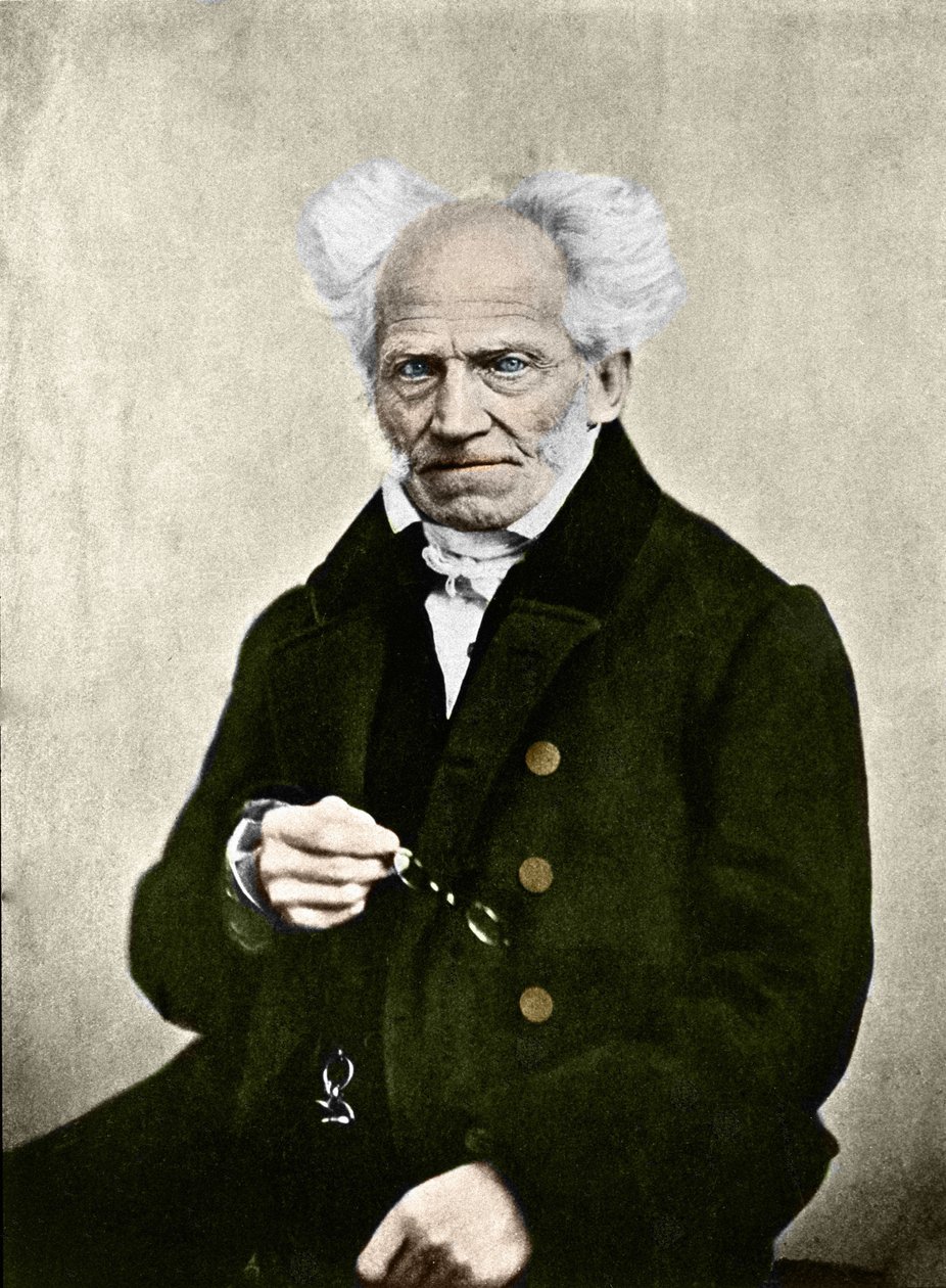 Arthur Schopenhauer (1788-1860), Alman filozof. by Unknown photographer