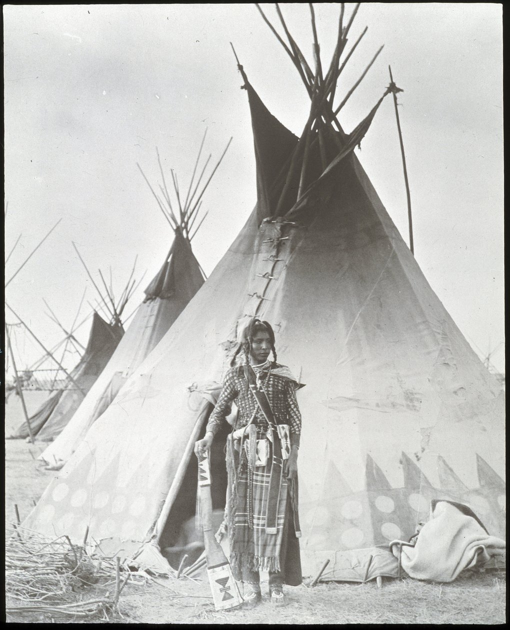 Blackfoot Indian, Calgary Bölgesi by Unknown photographer