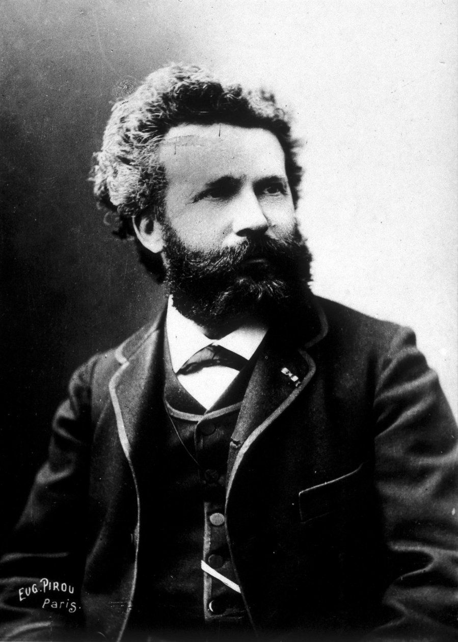Camille Flammarion, Fransız astronom, 1890 dolaylarında by Unknown photographer