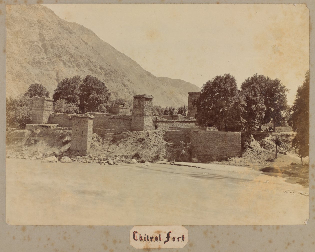 Chitral Kalesi, 1895 by Unknown