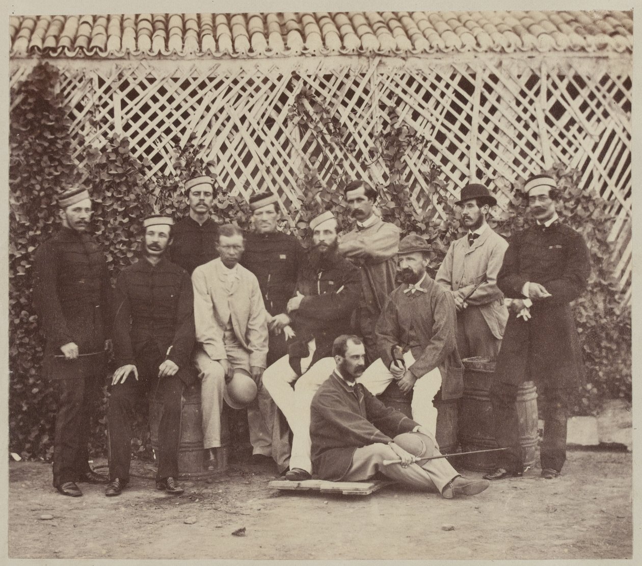 Kriketçiler, Karaçi by Unknown photographer