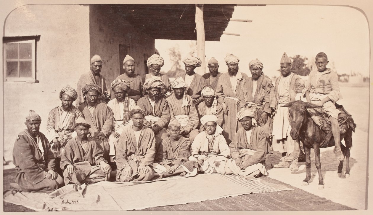 Durbar Maidan ve Logger Chiefs, Kabil by Unknown photographer