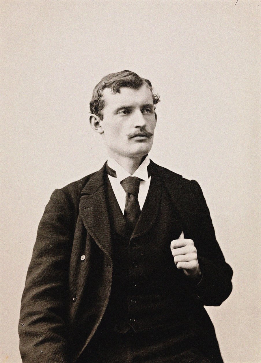 Edvard Munch, Anonim, c. 1889 - Fotoğraf - Norveç Ulusal Kütüphanesi, Oslo by Unknown photographer
