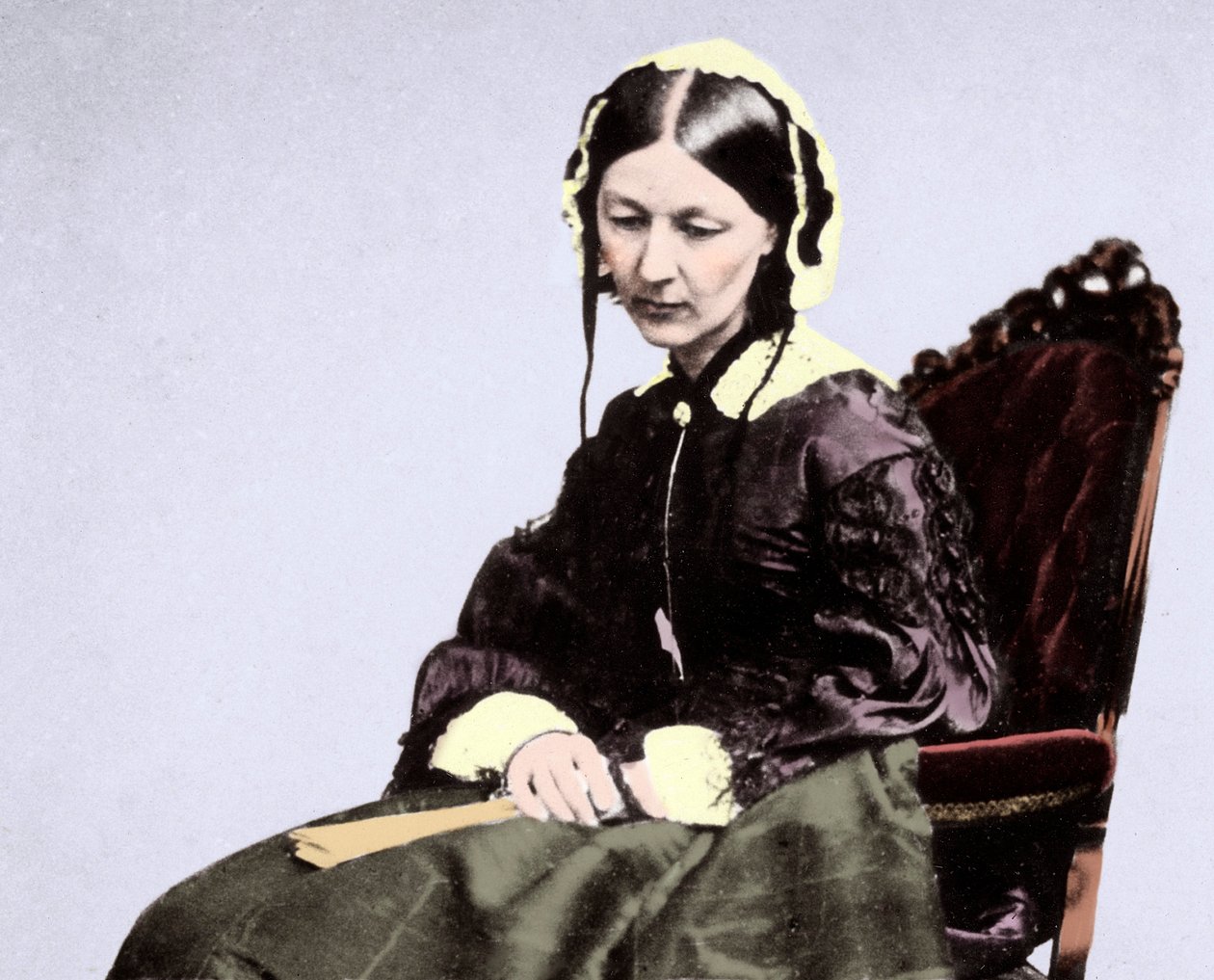Florence Nightingale (1820-1910) by Unknown photographer