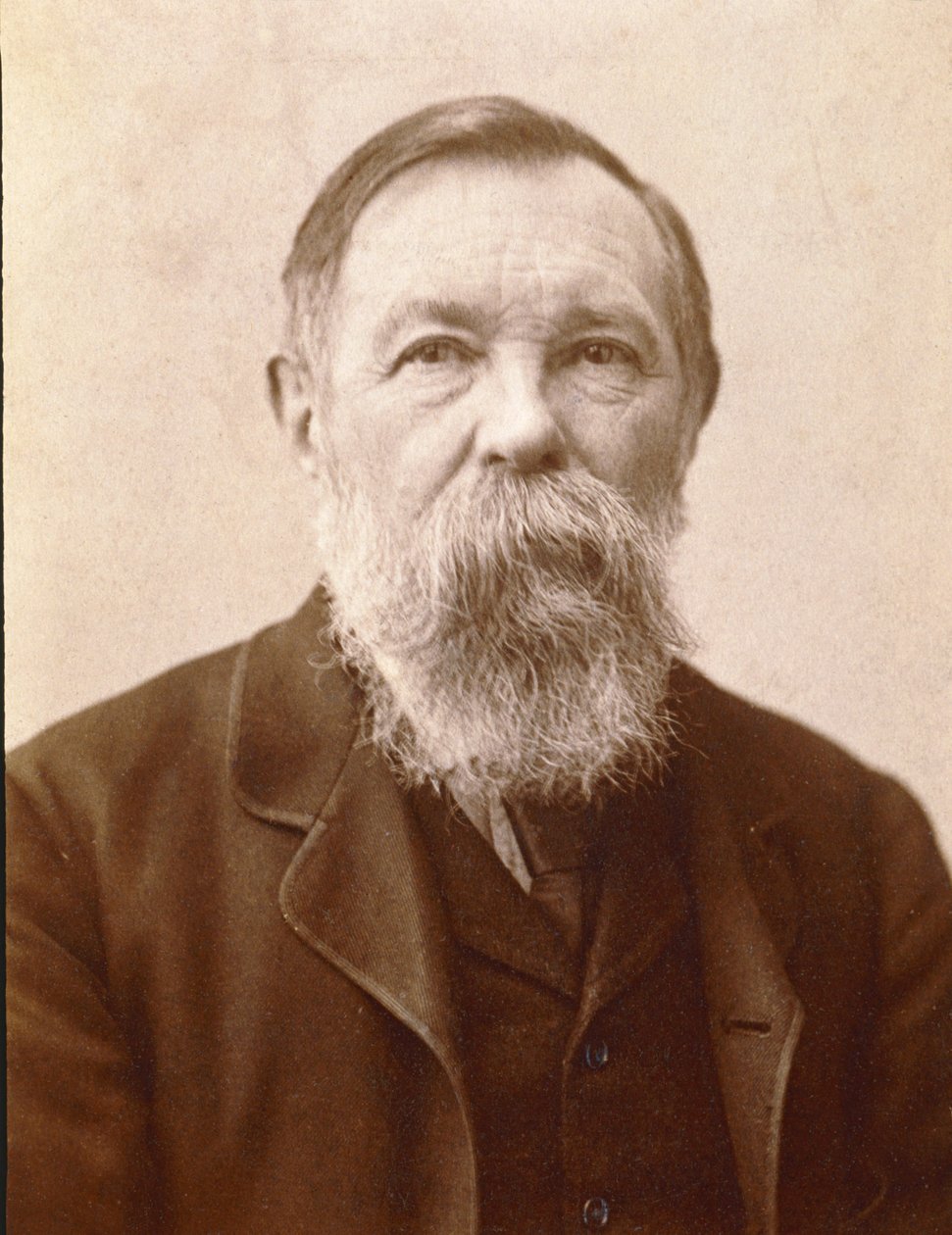 Friedrich Engels bir (fotoğraf) by Unknown photographer