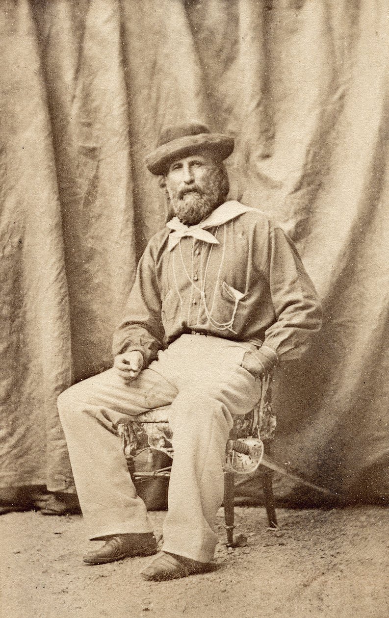 Giuseppe Garibaldi, 1860 yılında Caserta