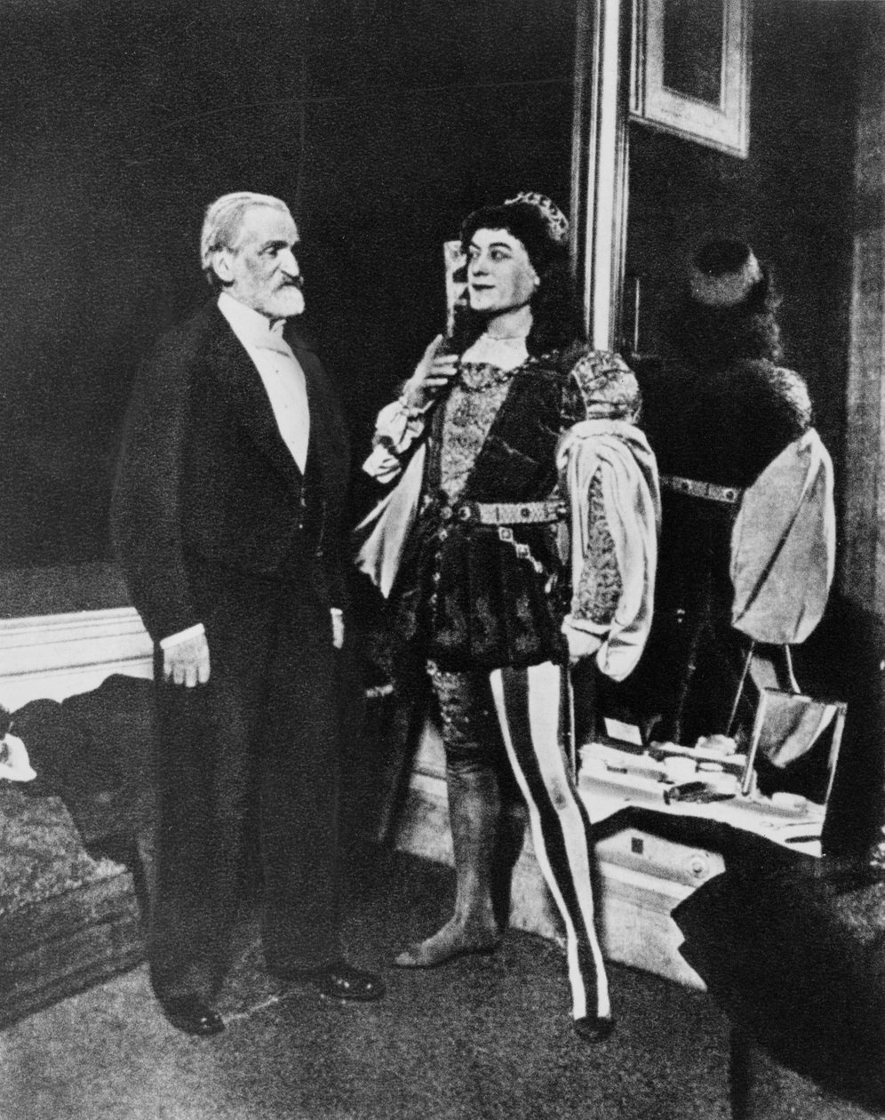 Giuseppe Verdi ve Victor Maurel (Iago