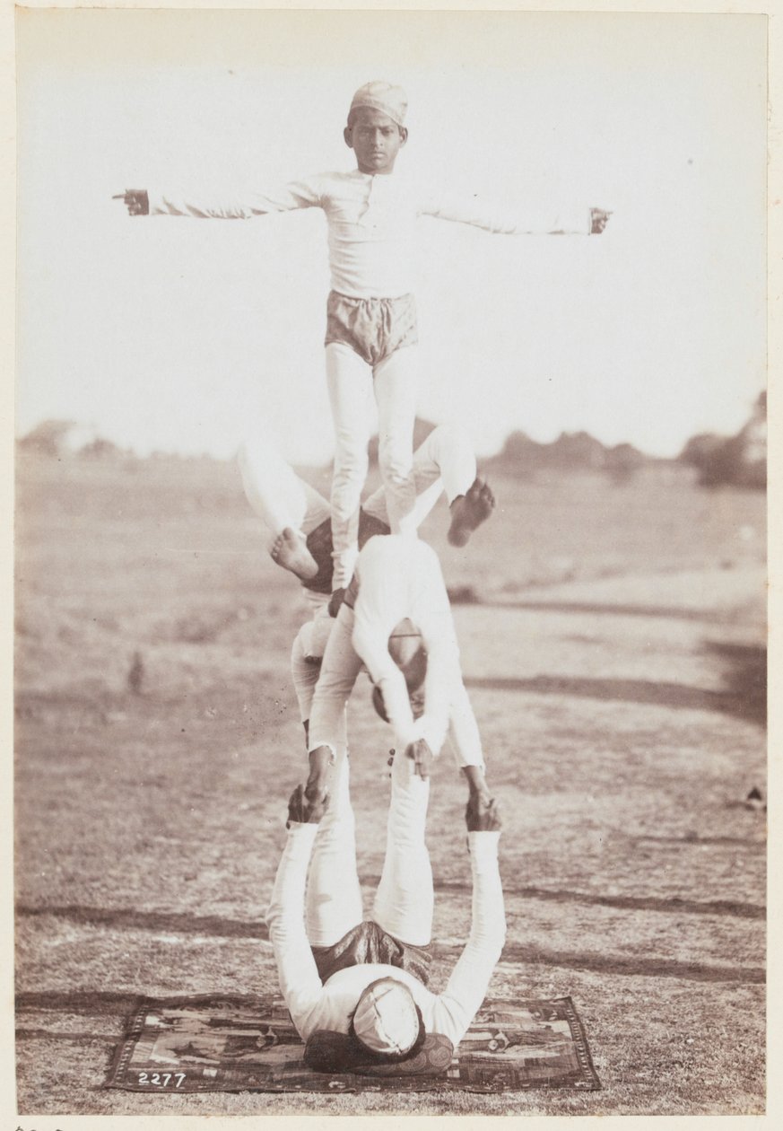 Delhi, Egzersiz Kampında Jimnastik by Unknown photographer