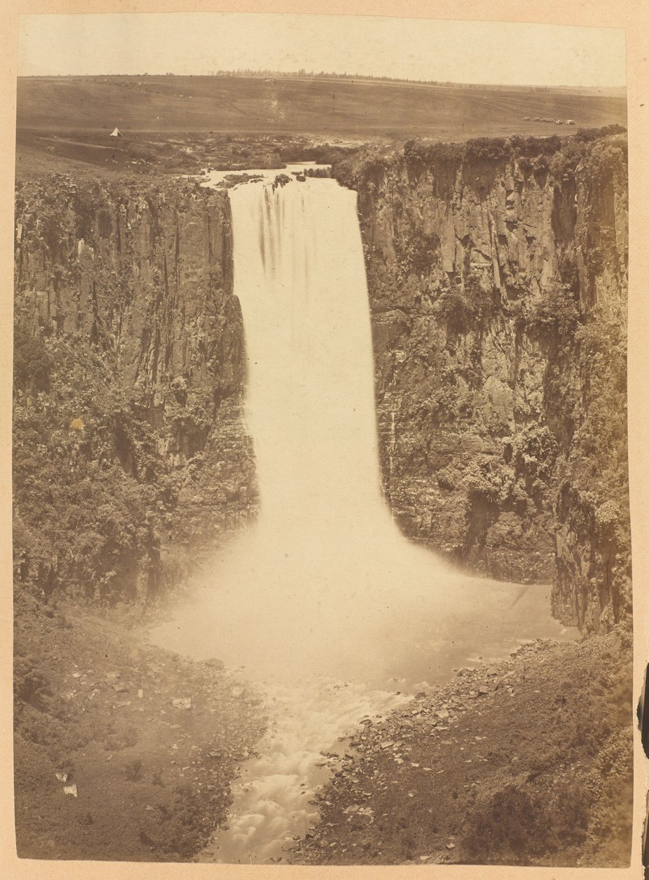 Howick Şelalesi, Umgeni Nehri, Natal Eyaleti, Güney Afrika, 1882 dolaylarında by Unknown