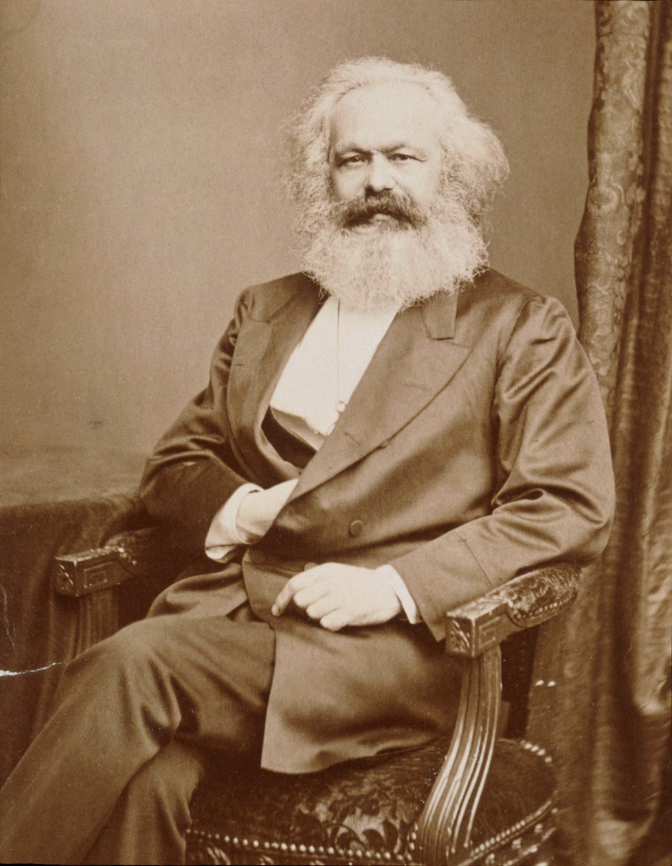 Karl Marx (fotoğraf) by Unknown photographer