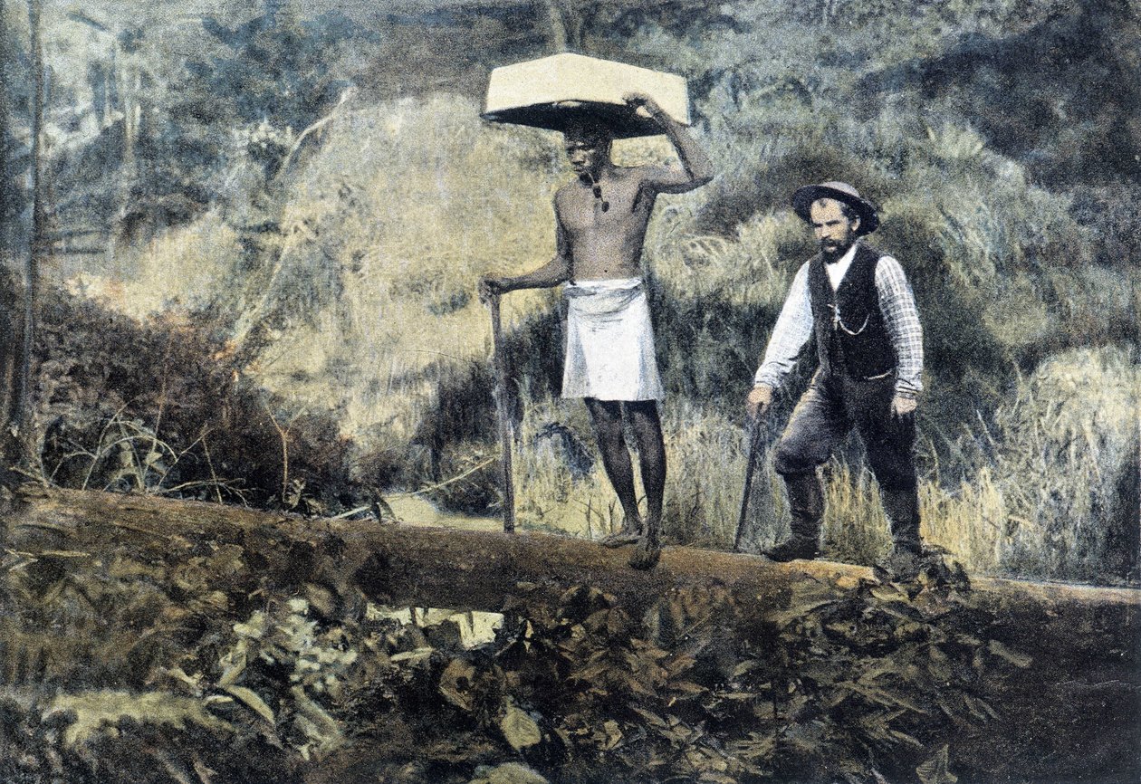 Kentzer: altın arayan ve sahibi - fotoğrafçılık, 19. yüzyıl sonu by Unknown photographer