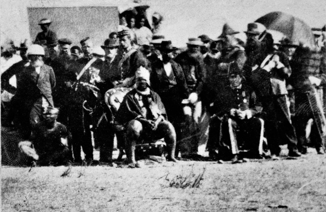 Kral Cetshwayo? S? Taç giyme töreni? 1 Eylül 1873