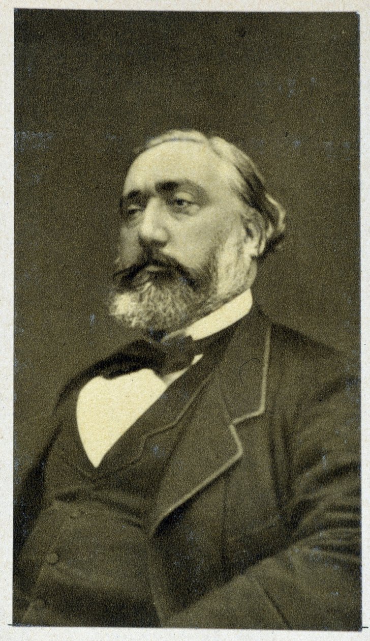 1881 yılında Leon Gambetta by Unknown photographer