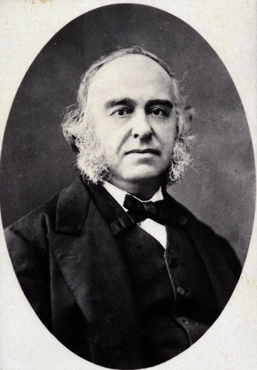 Paul Broca (1824-1880), Fransız cerrah ve antropolog by Unknown photographer