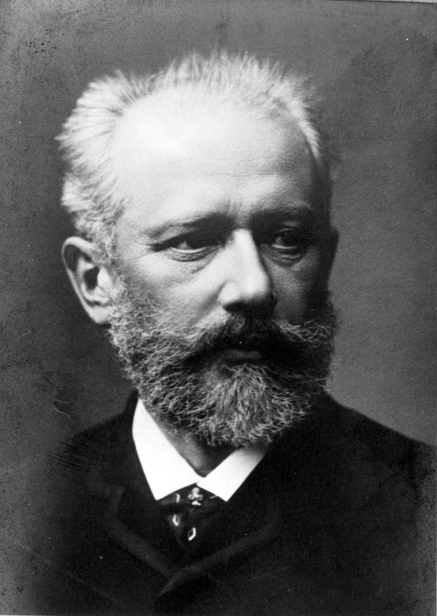 Piotr veya Petr İlyiç Çaykovski (1840 - 1893), Rus besteci. 19. yüzyıl fotoğrafı. by Unknown photographer