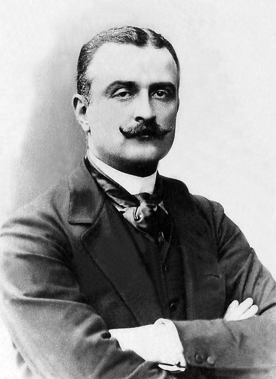 Portre Marquis Antoine de Mores (1858-1896), Fransız maceracı. by Unknown photographer