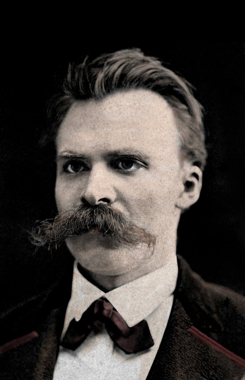Friedrich Nietzsche'nin Portresi (1844 -1900) by Unknown photographer