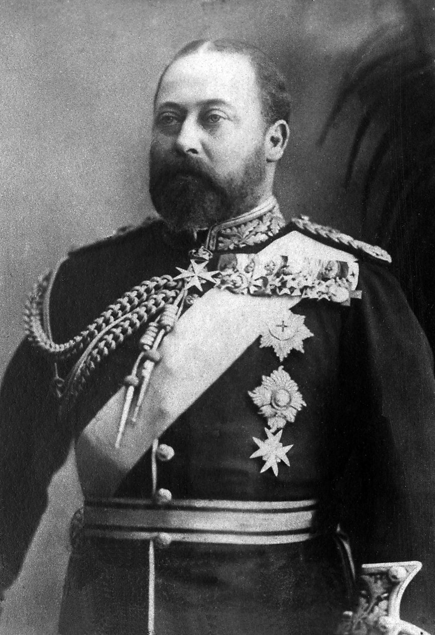 Albert Edward, Galler Prensi, daha sonra Büyük Britanya ve İrlanda İngiltere Kralı Edward VII (1841-1910) adı altında portresi. by Unknown photographer