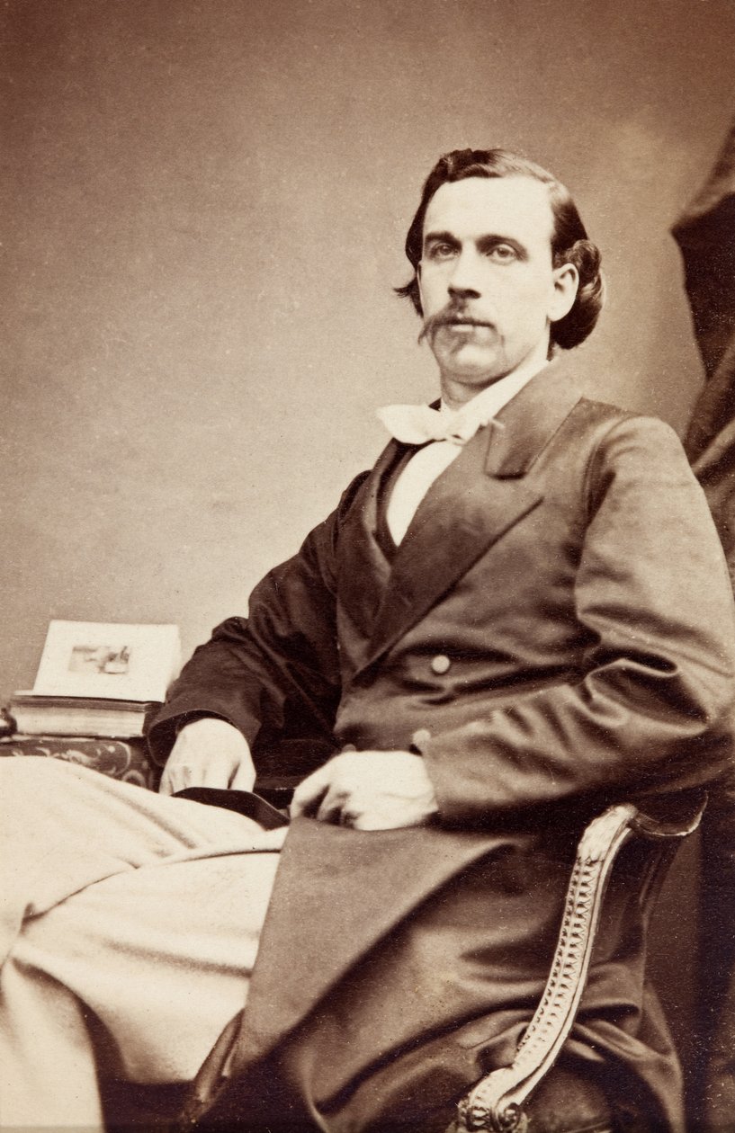 Allan Foli'nin Portresi, 1860 dolayları (s/b fotoğraf) by Unknown photographer
