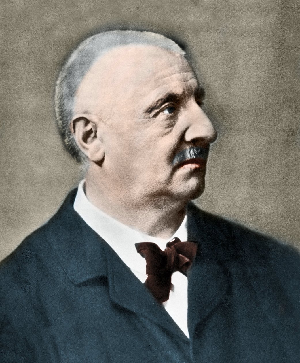 Anton Bruckner (1824-1896), Avusturyalı bestecinin portresi. by Unknown photographer