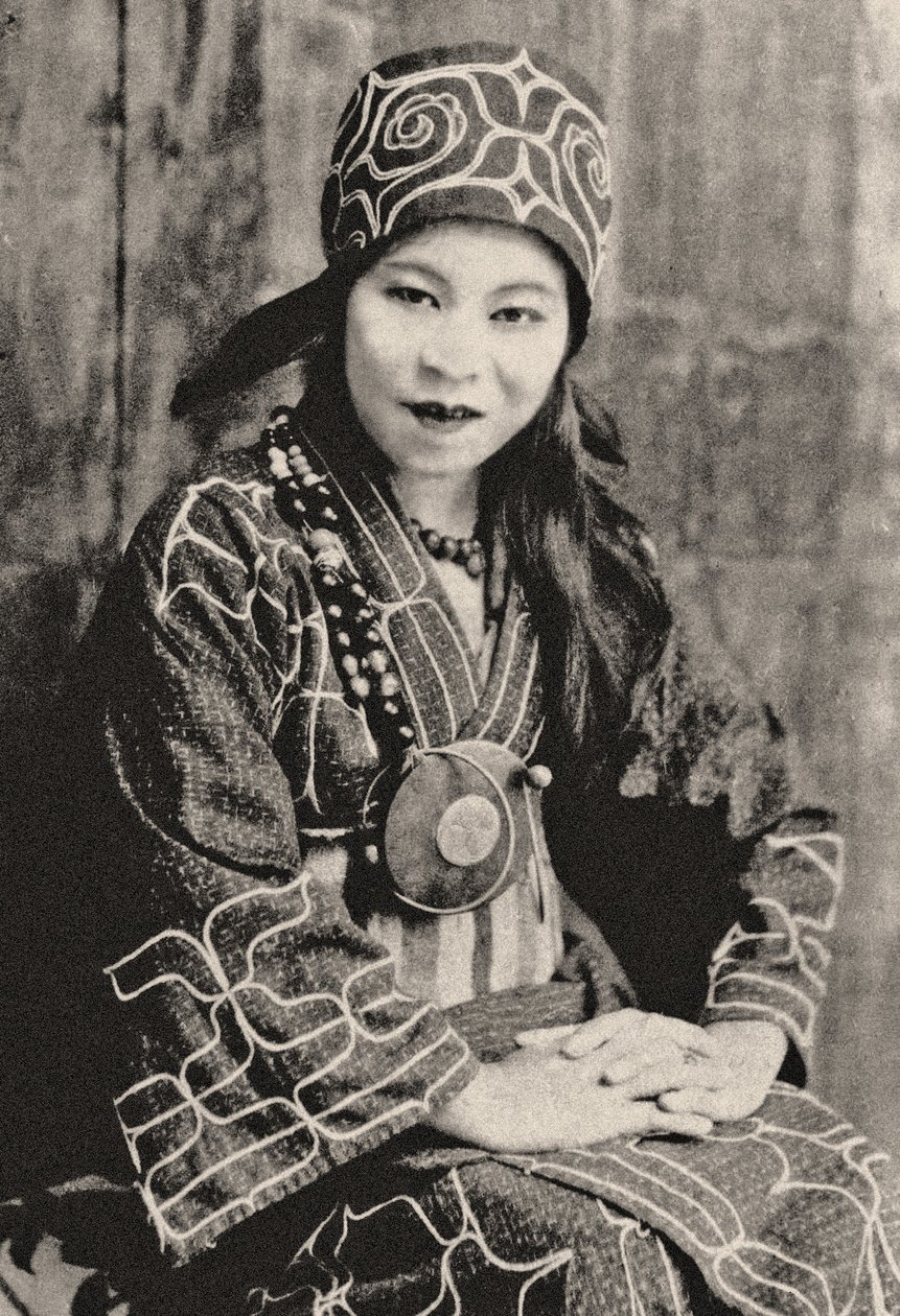 Korsan Ching Shih'in portresi (fotoğraf) by Unknown photographer