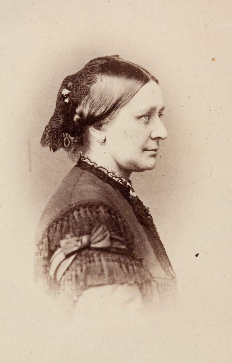 Clara Schumann'ın portresi by Unknown photographer