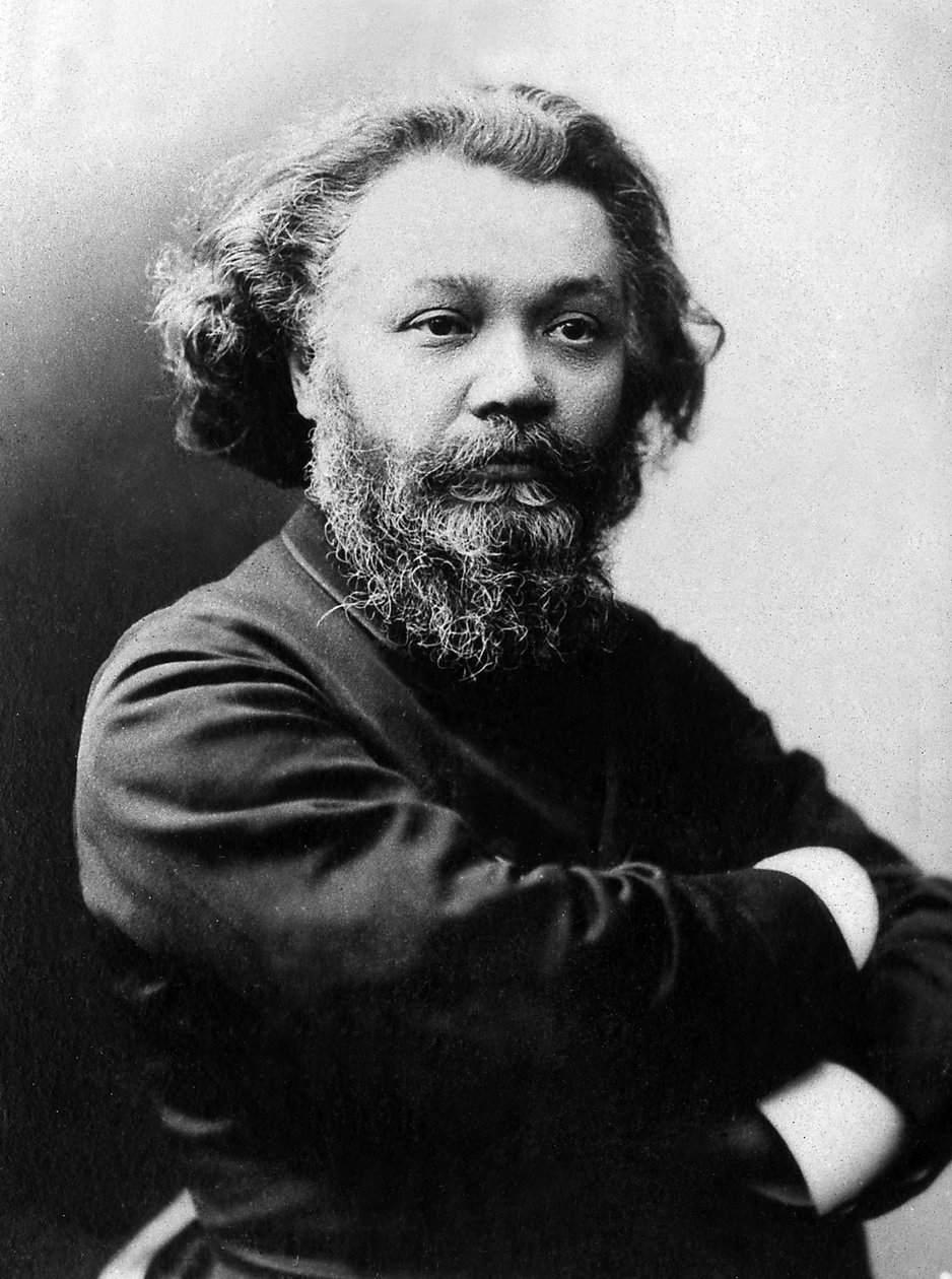 Clovis Hugues (1851-1907), Fransız şair ve politikacı portresi. by Unknown photographer