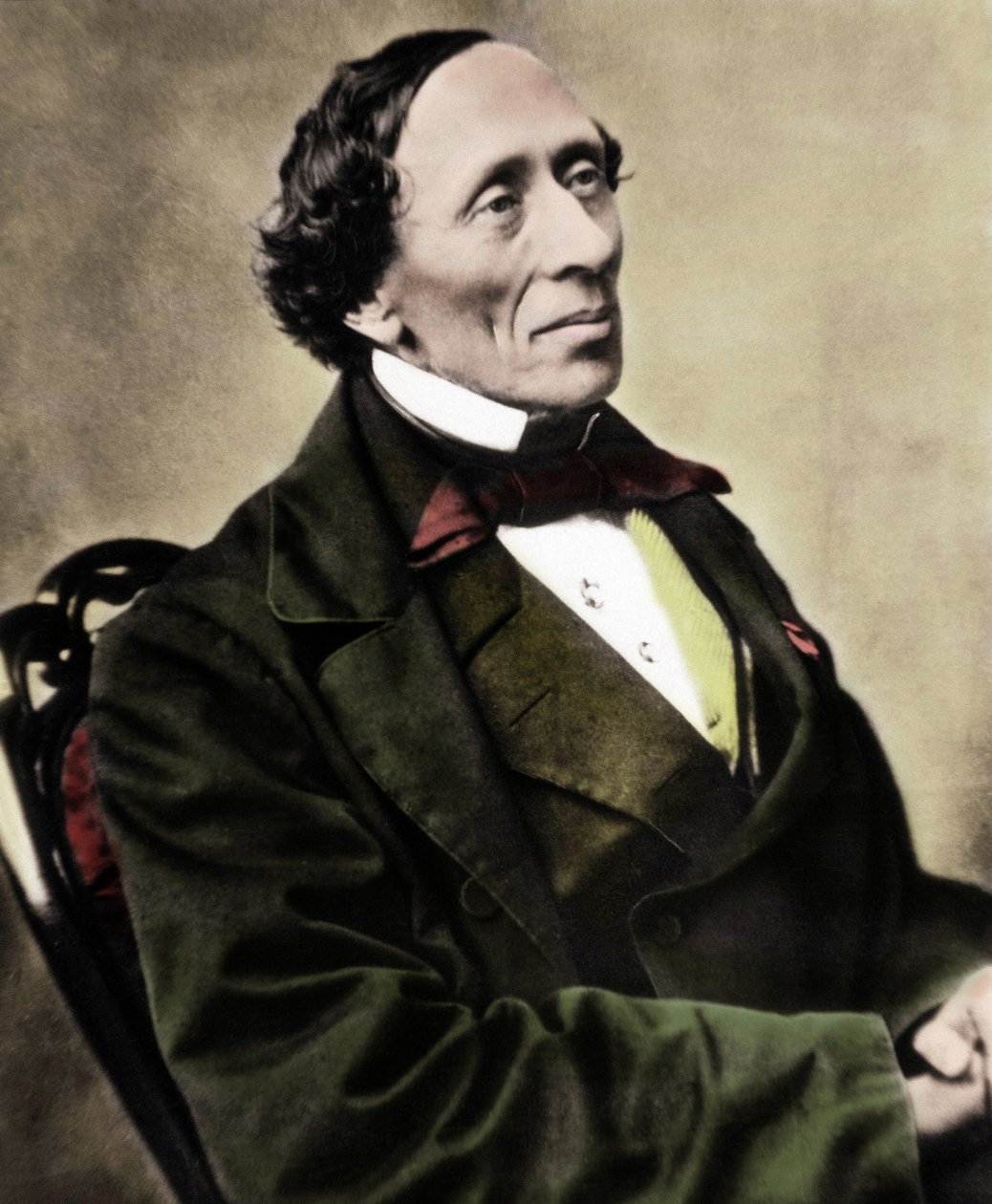Danimarkalı yazar ve şair Hans Christian Andersen