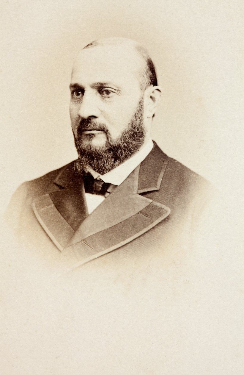 Enrico Tamberlik'in portresi, 1860'lar dolayları (s/b fotoğraf) by Unknown photographer