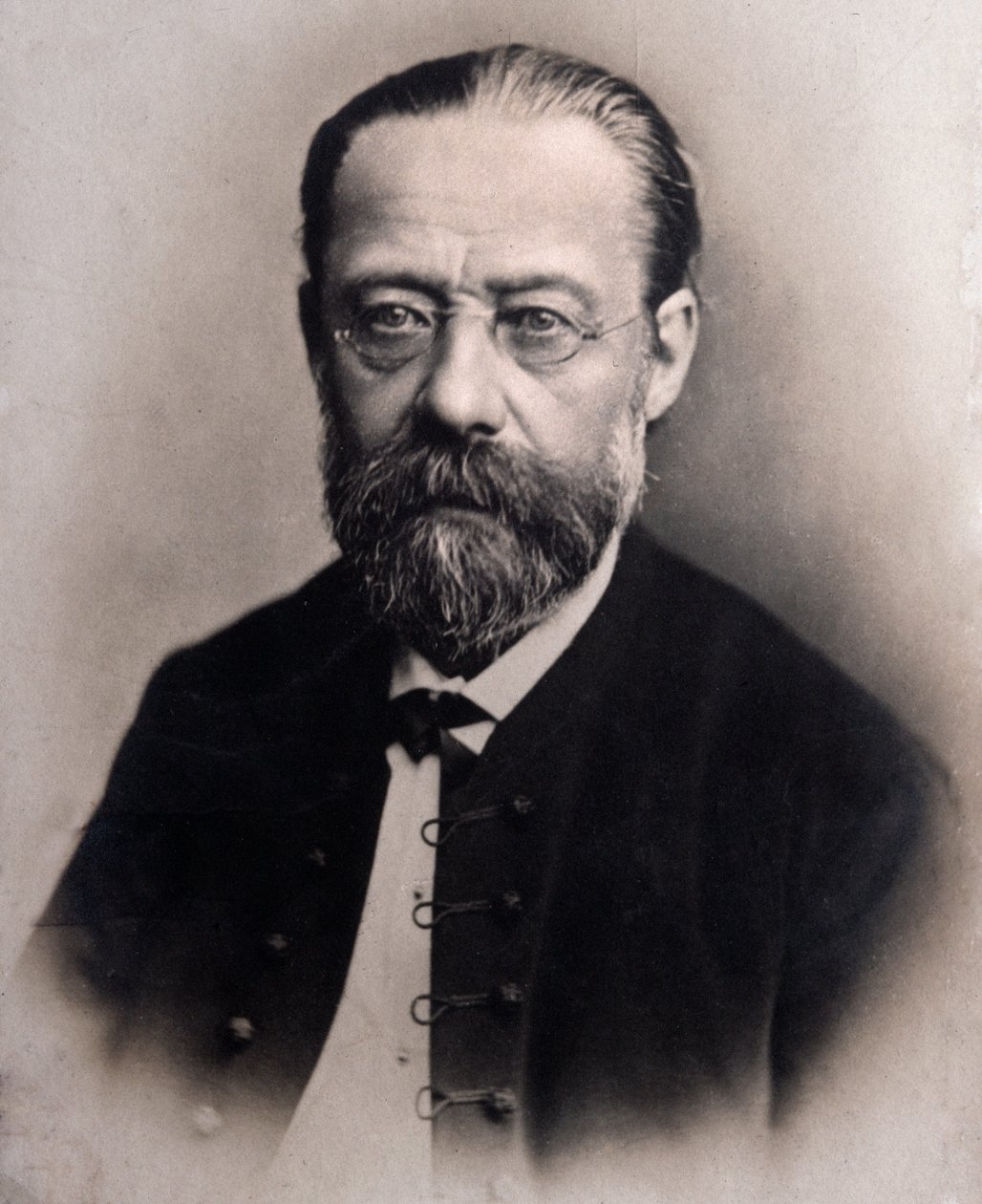 Friedrich Smetana'nın portresi (fotoğraftan sonra gravür) by Unknown photographer