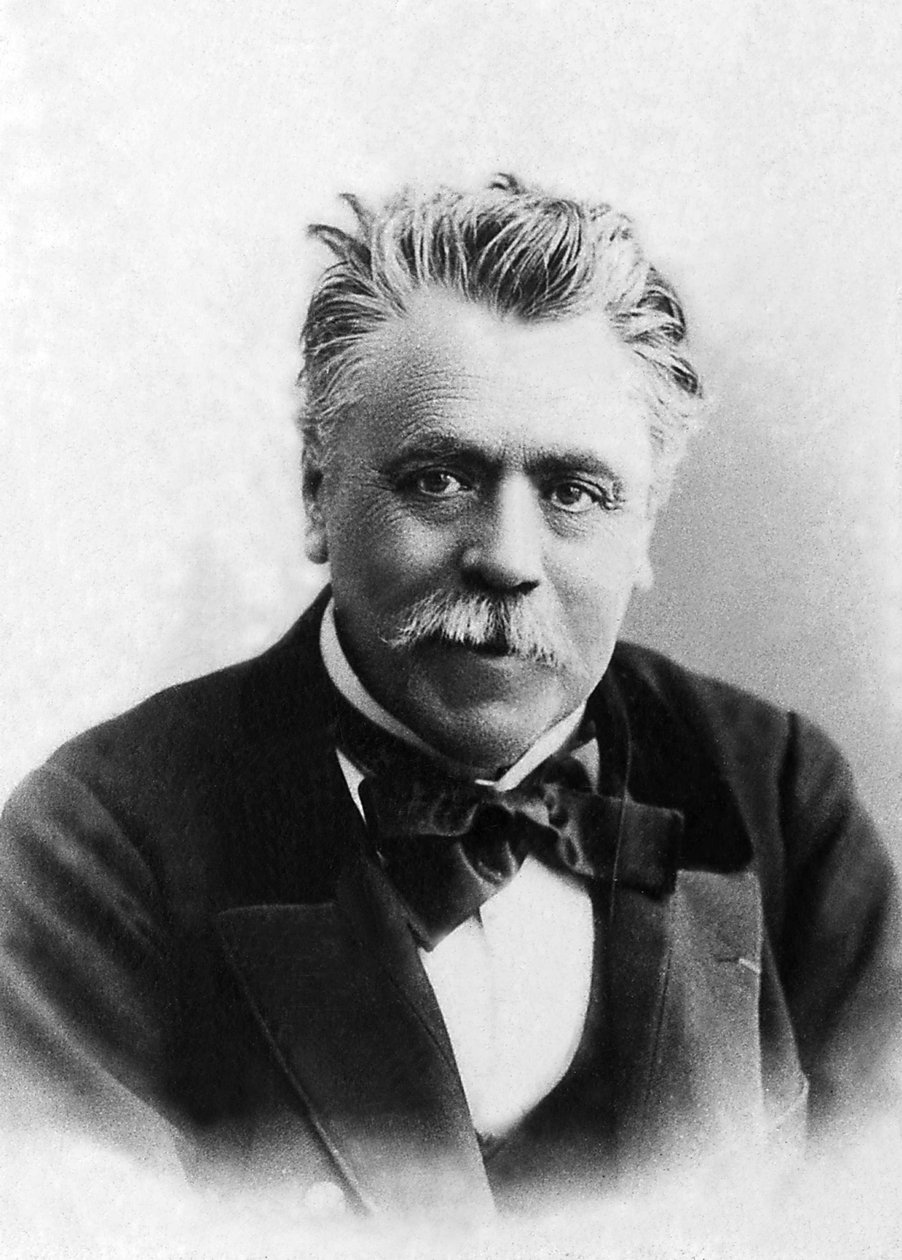 Henri Francois Becque (1837-1899), Fransız yazar. by Unknown photographer