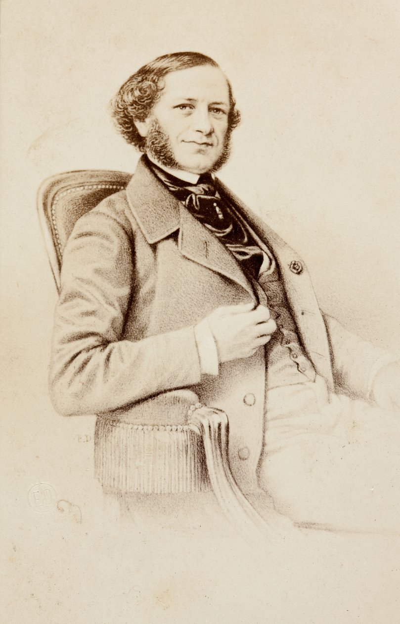 Henri Herz'in Portresi by Unknown photographer