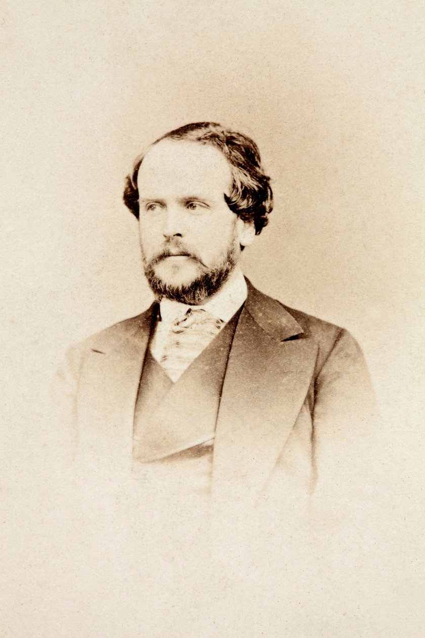 Italo Gardoni'nin Portresi, 1860 dolayları (s/b fotoğraf) by Unknown photographer