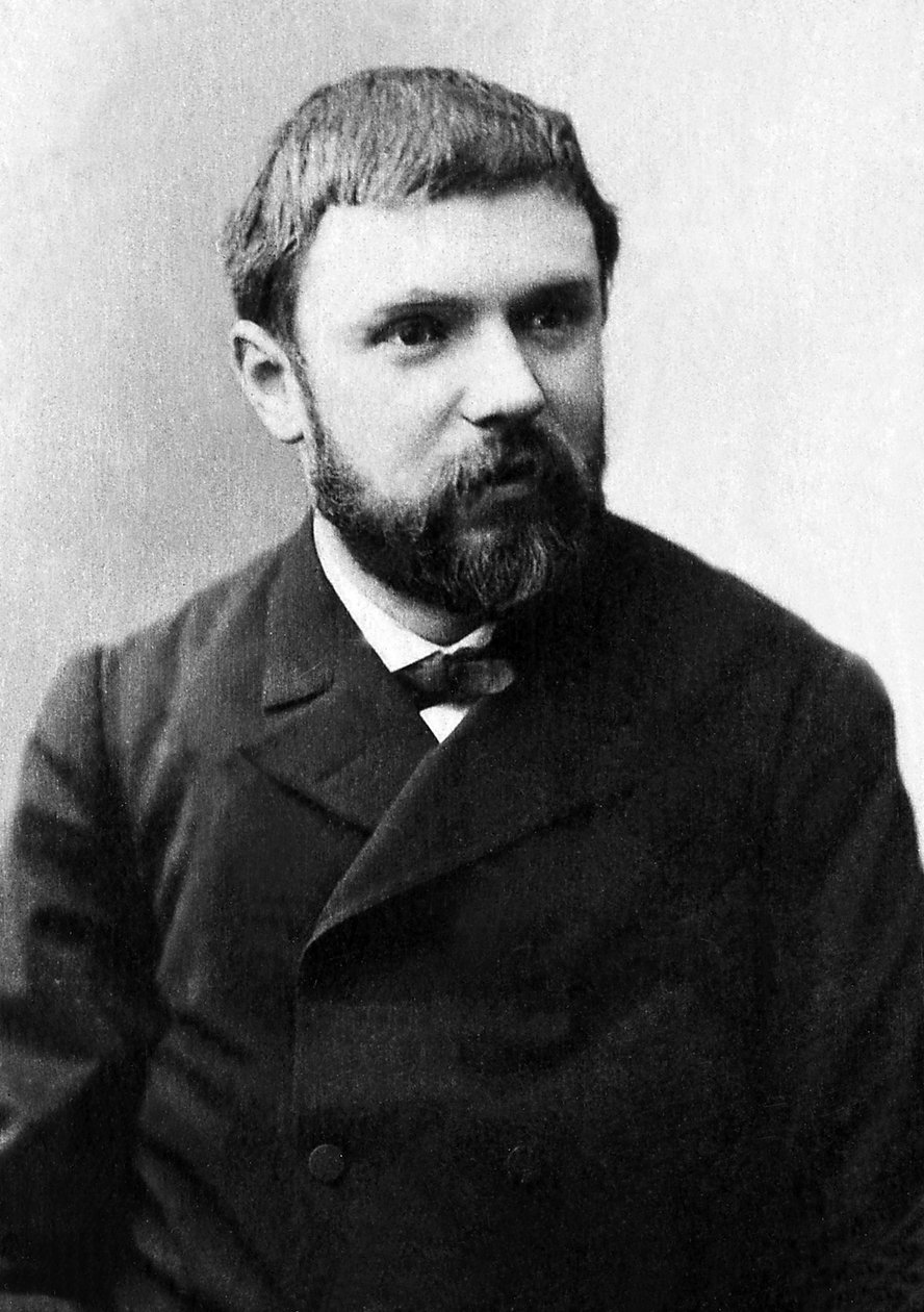 Jules Henri Poincare (1854-1912), Fransız matematikçi ve fizikçi portresi. by Unknown photographer