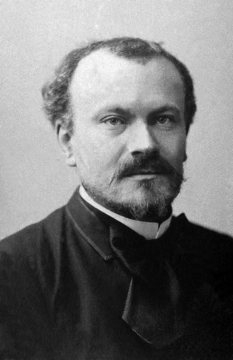 Jules Lemaitre (1853-1914), Fransız oyun yazarı portresi. by Unknown photographer