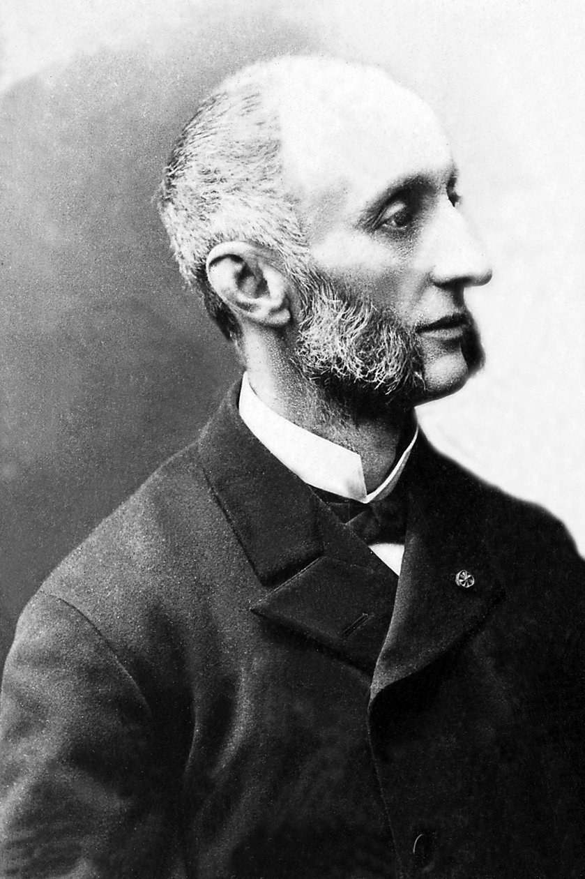 Jules Meline (1838-1925) Fransız politikacı portresi. by Unknown photographer