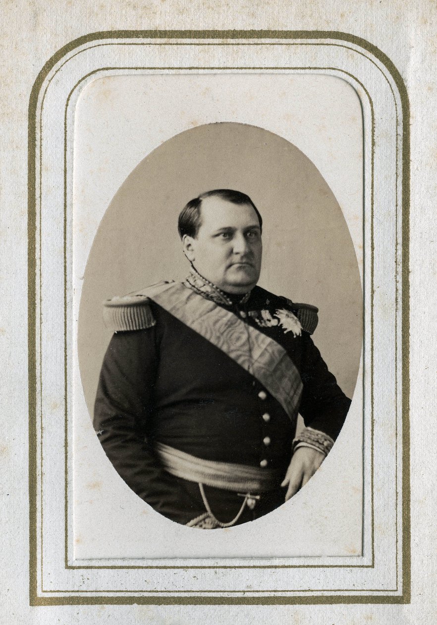Napolyon Jerome (Napolyon-Jerome) Bonaparte'ın (1822-1891) portresi. by Unknown photographer