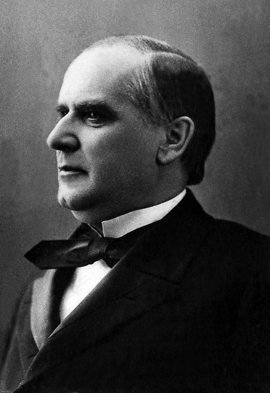 William McKinley (1843-1901), Amerikalı politikacı portresi. by Unknown photographer