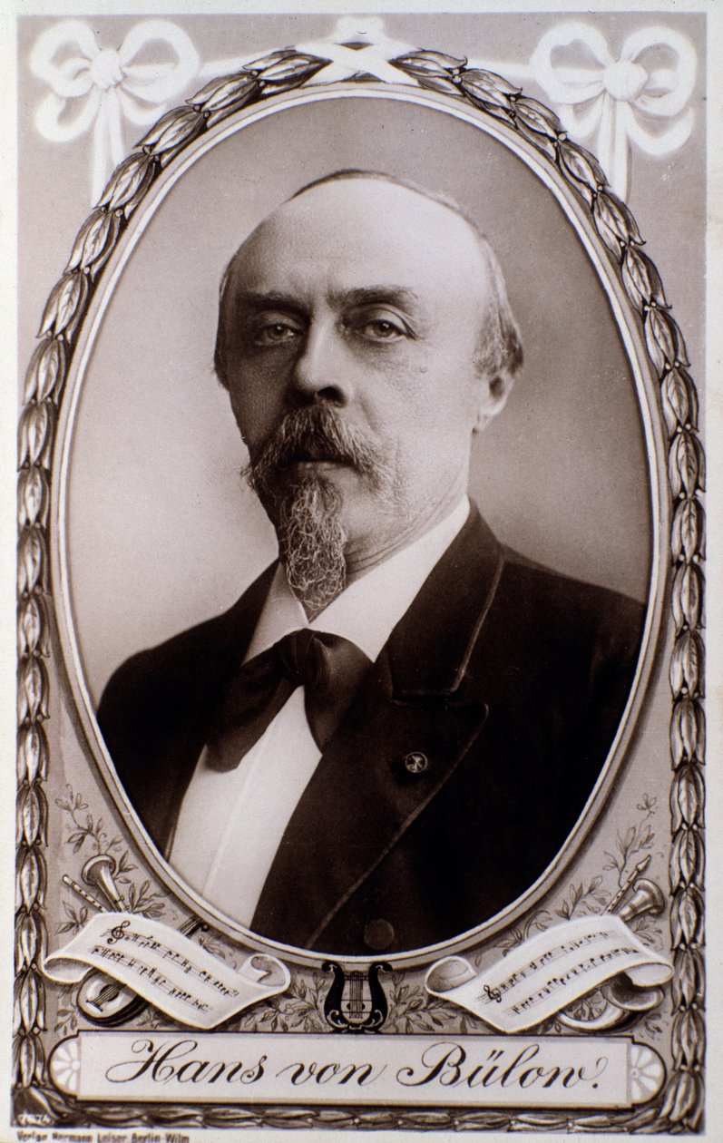 Alman yönetmen ve piyanist Hans von Bulow